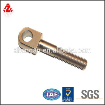 yellow zinc plated eyelet bolt